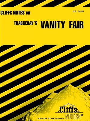 cover image of CliffsNotes on Thackeray's Vanity Fair
